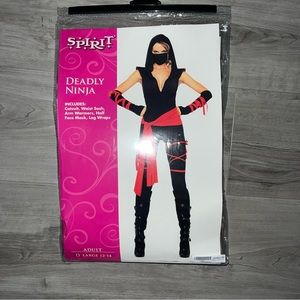 Spirit Halloween Deadly Ninja L (12-14)